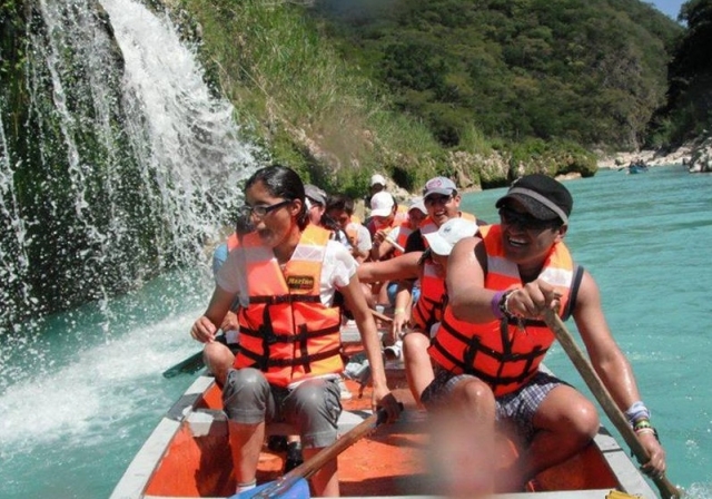 Remando en la Huasteca
